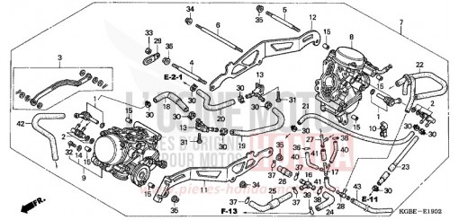 CARBURATEUR (ENS.) (VT125C4/6) VT125C6 de 2006